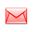 icon mail red